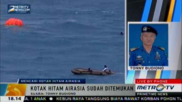 Lokasi Black Box AirAsia di Bawah Serpihan Badan Pesawat  