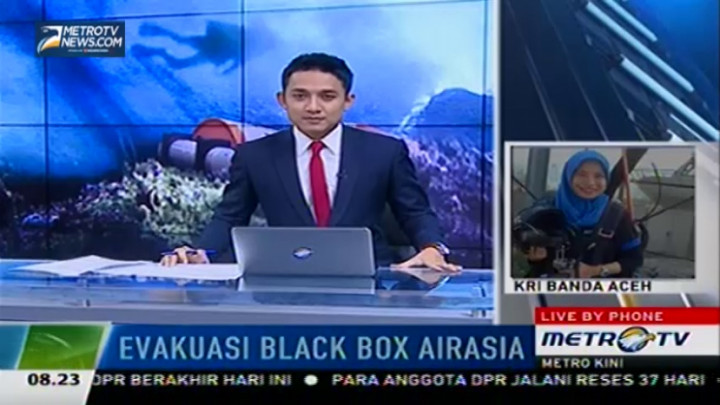 Target Pencarian Hari Ini Temukan Black Box QZ8501