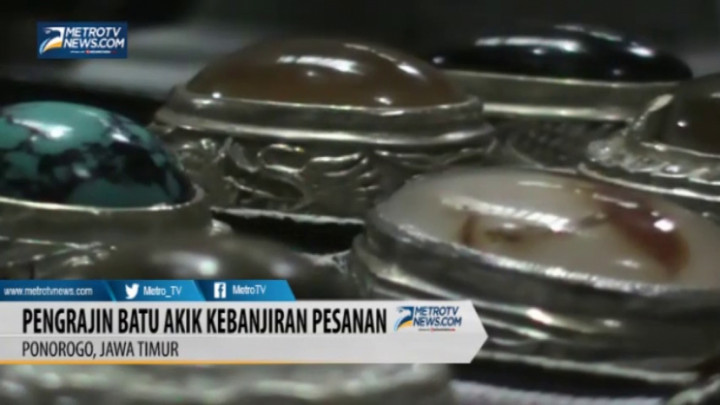 Batu Akik Banyak Diburu, Pengrajin Kebanjiran Pesanan  