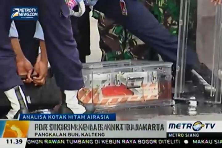 KNKT Baru Menerima FDR Black Box AirAsia