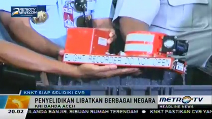 Investigasi FDR dan CVR QZ8501 akan Libatkan Prancis dan AS