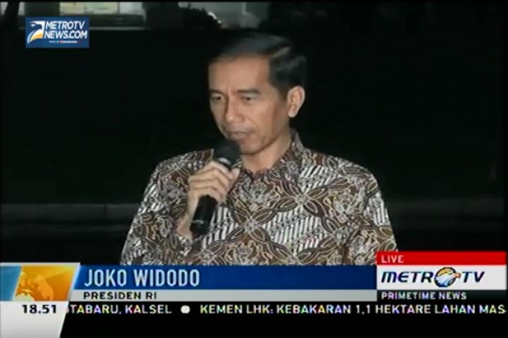 Jokowi: Saya Gembira Badan Pesawat AirAsia Ketemu