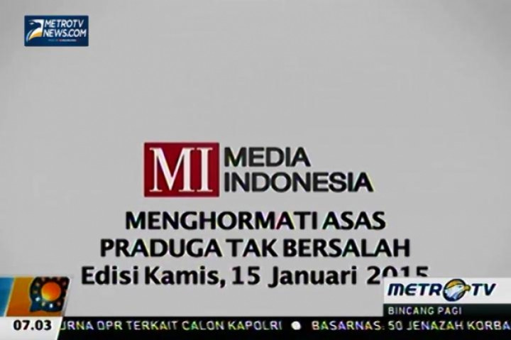 Menghormati Asas Praduga tak Bersalah