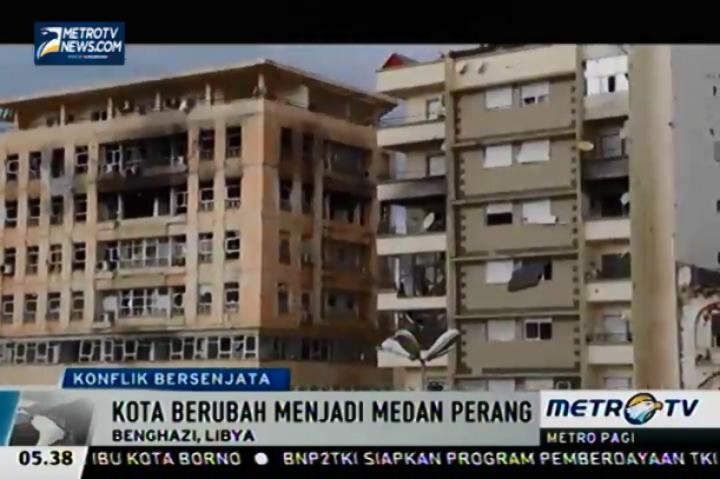 Konflik Bersenjata Kembali Terjadi di Benghazi-Libya