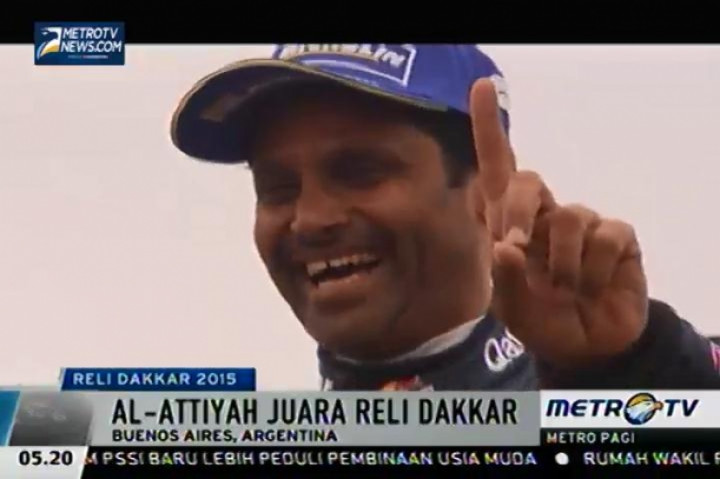 Al-Attiyah Juara Reli Dakar 2015