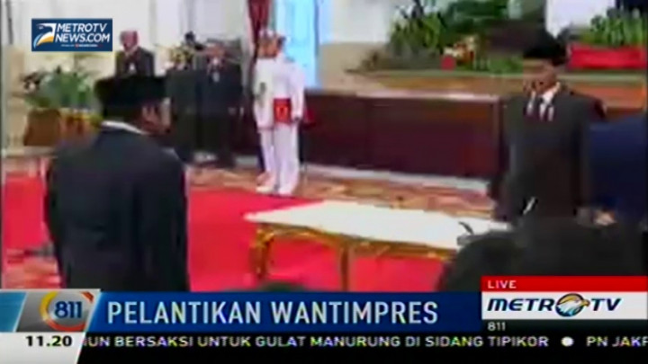 Presiden Lantik 9 Anggota Wantimpres di Istana Negara