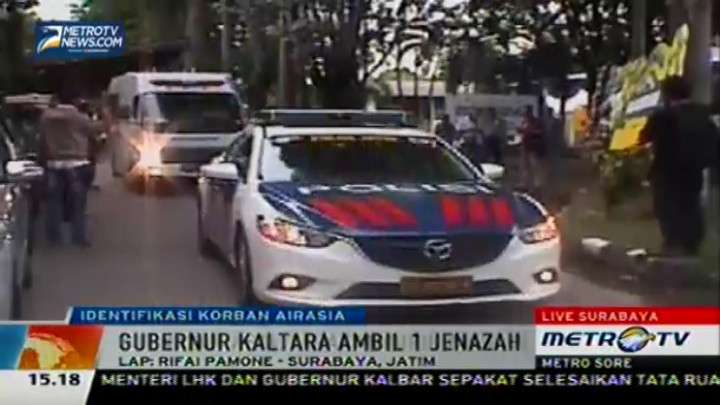 Gubernur Kaltara Ambil Satu Jenazah Korban AirAsia