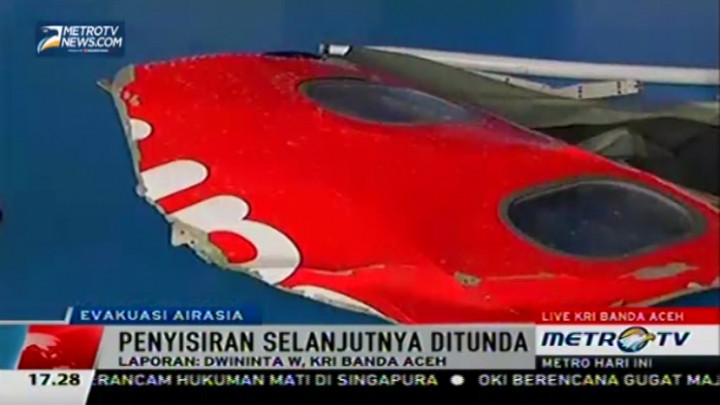 Hari ke-23, Tim Penyelam Temukan Lima Serpihan Sayap Pesawat AirAsia