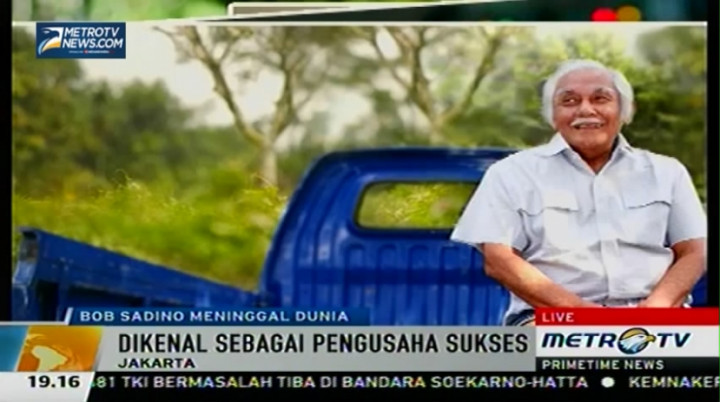 Pengusaha Bob Sadino Meninggal Dunia