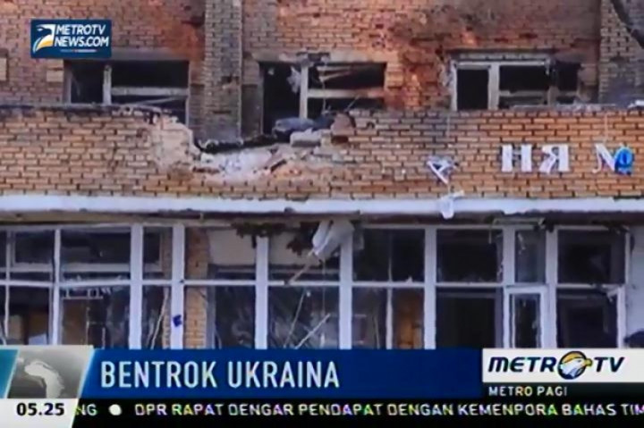 Sejumlah Rumah Sakit Rusak Parah Pascabentrok Tentara Ukraina dengan Kelompok Separatis