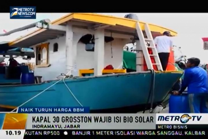 Pertamina Wajibkan Kapal di Atas 30 Grosston Gunakan Bio Solar