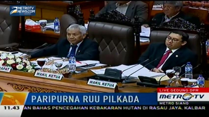 Pemerintah Sambut Baik DPR Sahkan Perppu Pilkada