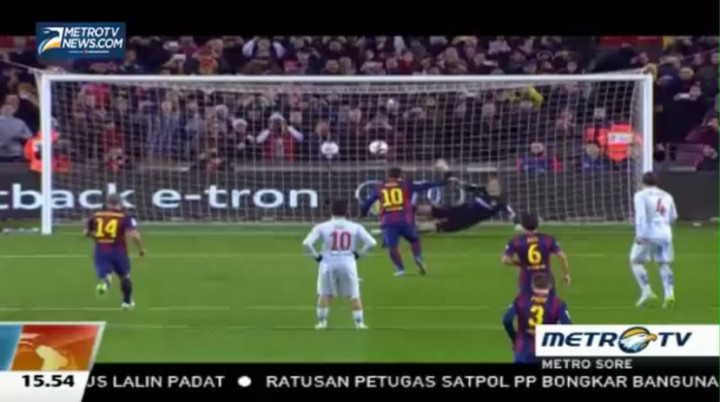 Barcelona Susah Payah Kalahkan Atletico Madrid