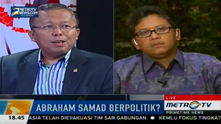 Abraham Samad Ikut Berpolitik?