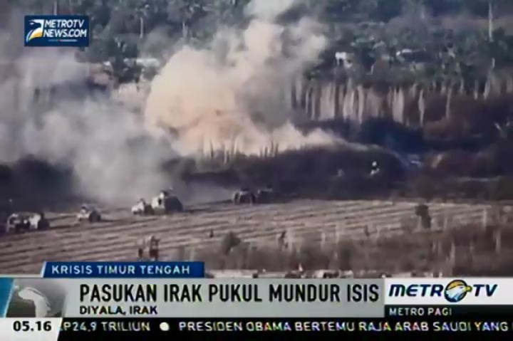 Pasukan Irak Berhasil Rebut Wilayah Muqadadiyah dari ISIS