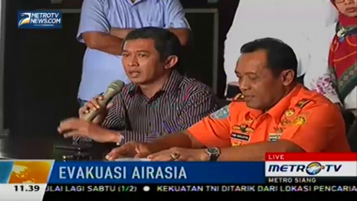 Basarnas Fokus Cari 92 Korban QZ8501