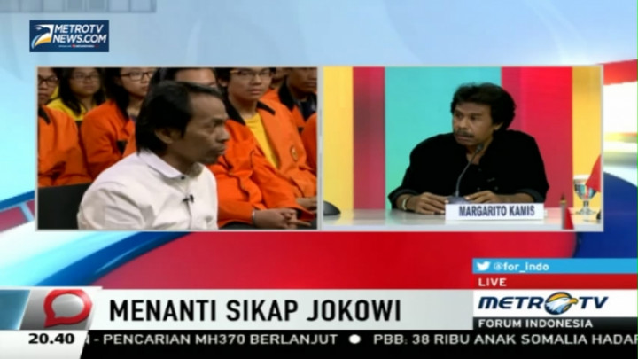 Debat Budayawan dengan Pakar Hukum Tata Negara Soal Status Tersangka BG