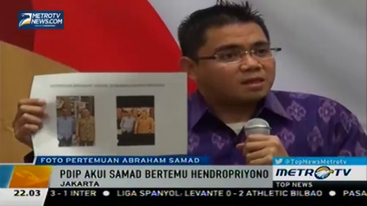 Politisi PDIP Ungkap Foto Pertemuan Abraham Samad 