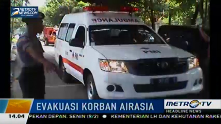 RS Bhayangkara Surabaya Kembali Terima Satu Jenazah Korban AirAsia