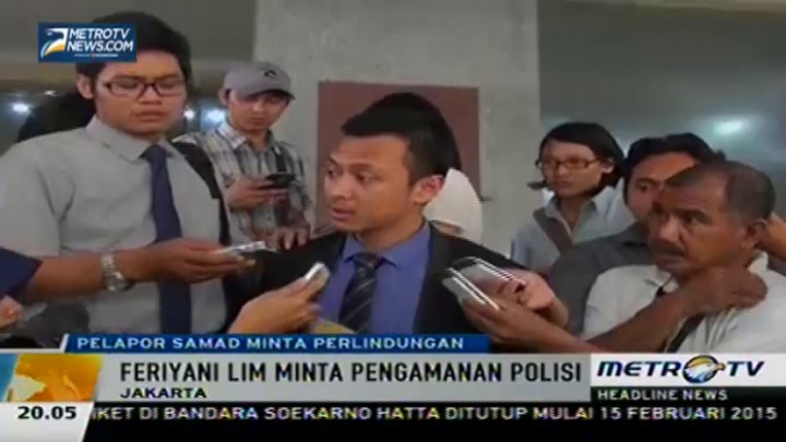 Pelapor Samad Minta Pengamanan Polisi 