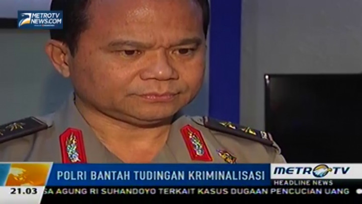 Polri Bantah Tudingan Ketua KPK