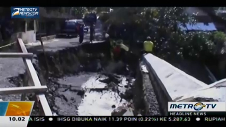 Jalan Ambles, 800 Kepala Keluarga di Majalengka Terisolir