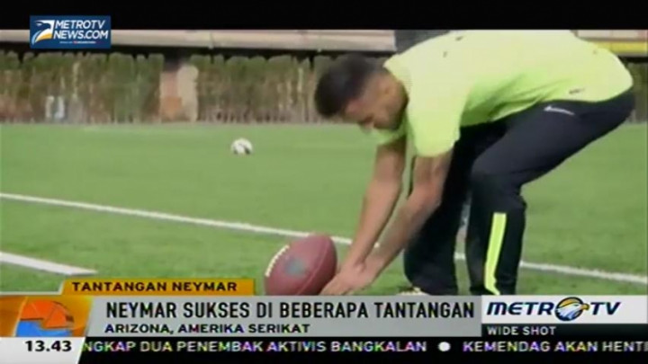 Neymar Ditantang Bermain American Football