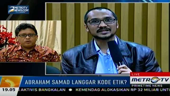 Diam-diam Temui Politisi, Abraham Samad Langgar Kode Etik?