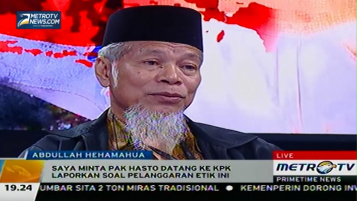 Saran Mantan Penasehat KPK untuk Jokowi