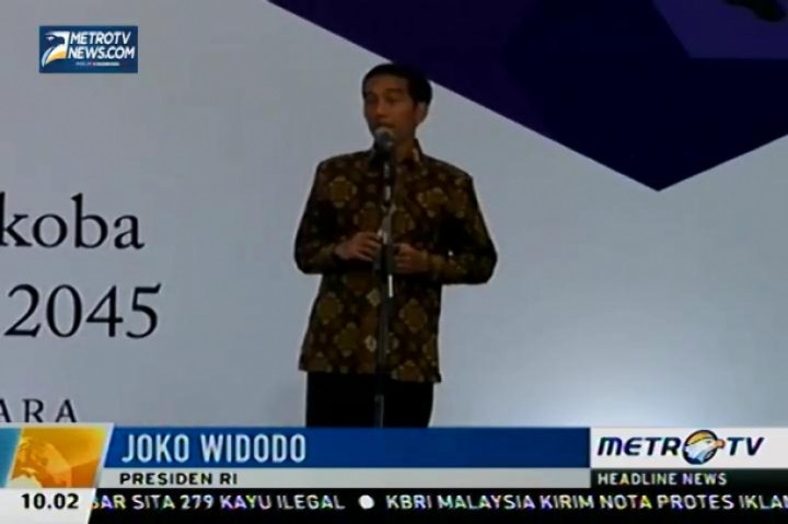 Presiden Joko Widodo Buka Rakornas Penanganan Ancaman Narkoba