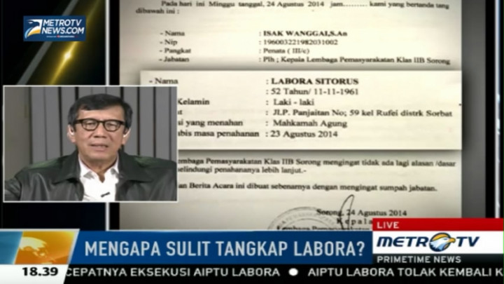 Ini Jawaban Menkumham Terkait Surat Bebas Aiptu Labora