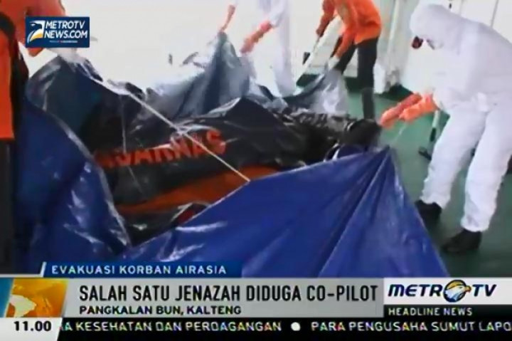 Tim SAR Berhasil Evakuasi 7 Jenazah QZ8501