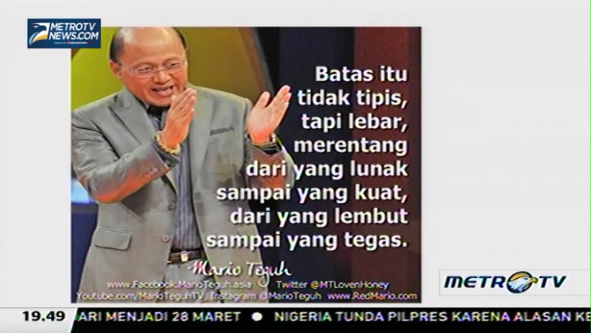 Mario Teguh Golden Ways: Melampaui Batas (2)