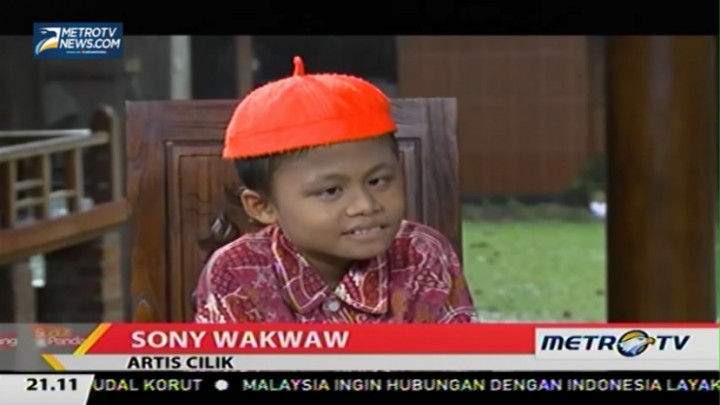 Sony Wakwaw, Anak Pemulung yang Jadi Terkenal (1)