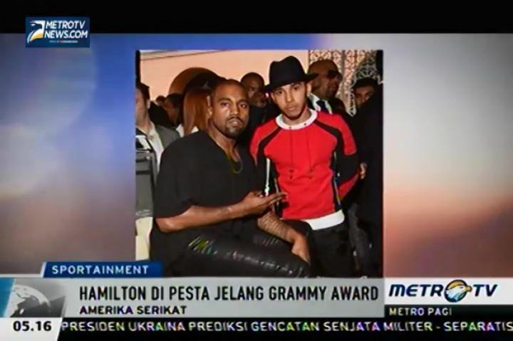 Hamilton Hadiri Pesta Jelang Grammy Award 2015