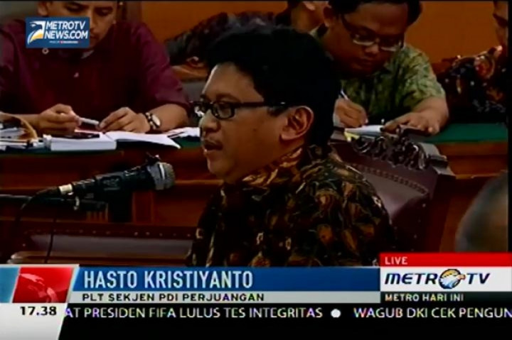 Hasto Mengaku Pernah Bertemu Abraham Samad