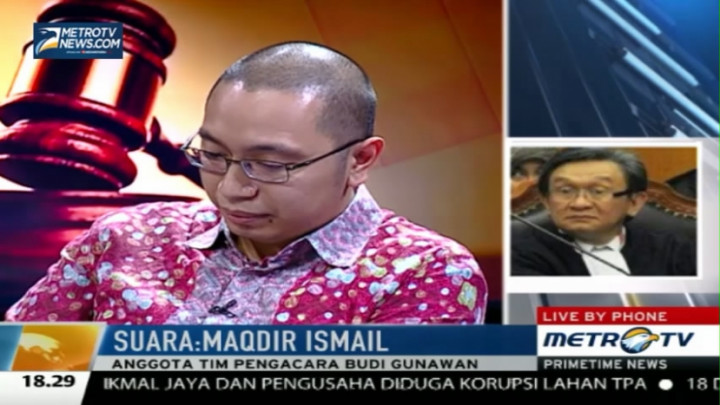 Debat, Pengacara BG dengan Pengamat Hukum dan Mantan Penasehat KPK