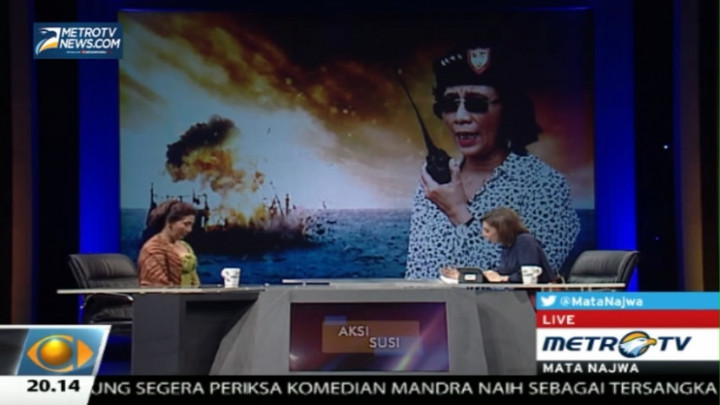 Menteri Susi Bicara Penenggelaman Kapal Pencuri Ikan