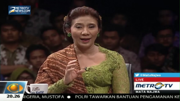 Menteri Susi Ungkap Efek Jera Penenggelaman Kapal 