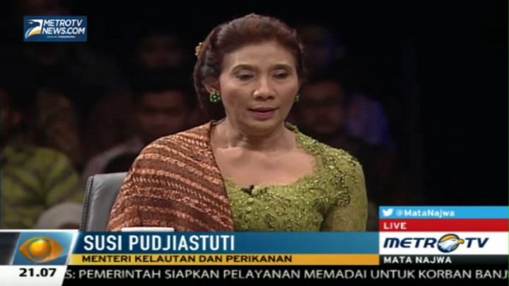 Menteri Susi Tanggapi Kritikan dan Demo Nelayan