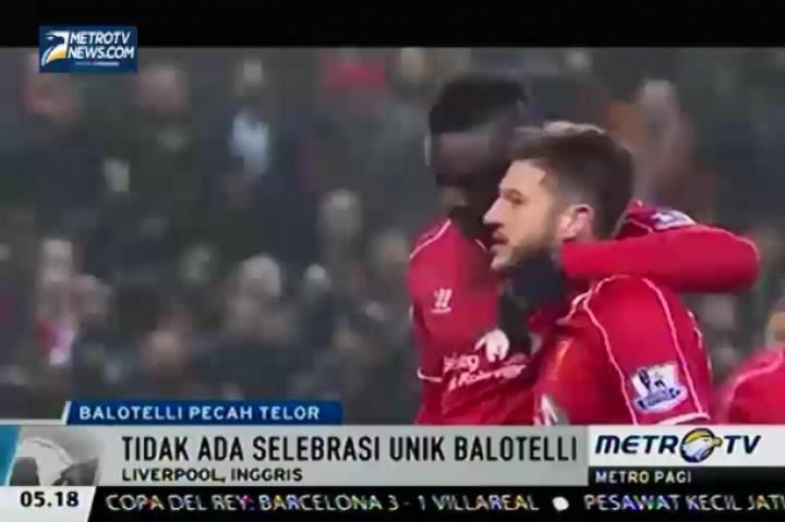 Balotelli Cetak Gol Perdana di Liga Inggris