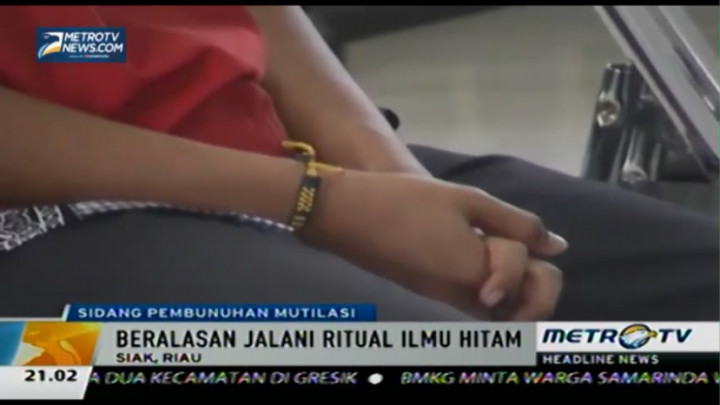 Tiga Terdakwa Mutilasi di Riau Akhirnya Divonis Mati 