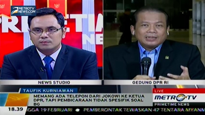 Sesuai Mekanisme, DPR Tetap Ingin BG Segera Dilantik 