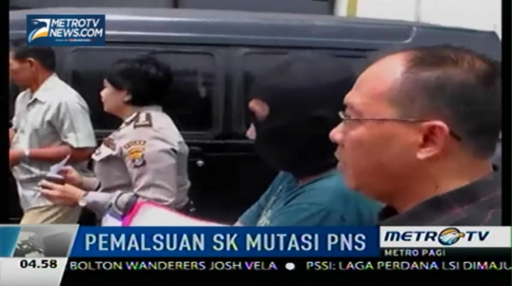 Pemalsuan SK Mutasi PNS 