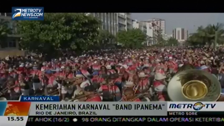 Melihat Kemeriahan Karnaval Band Ipanema di Brazil