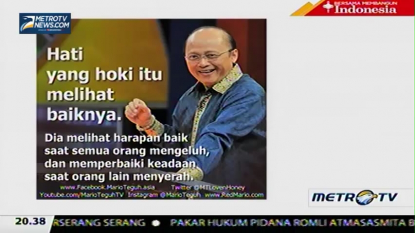 Mario Teguh Golden Ways: Hati yang Hoki (2)