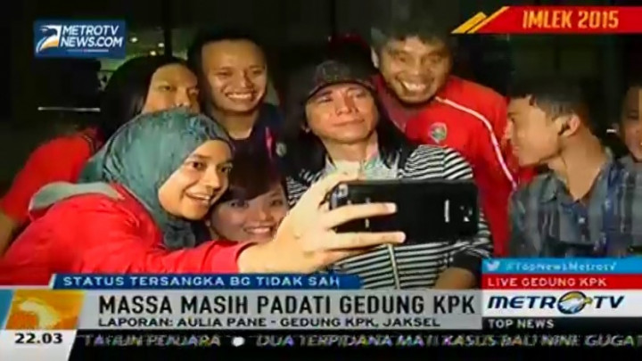  Abdee Slank Kunjungi Gedung KPK untuk Berikan Dukungan 