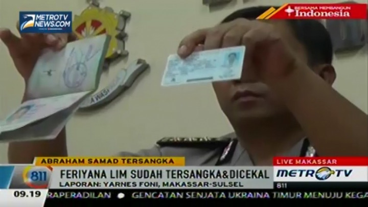 Polda Sulsel Tetapkan Abraham Samad sebagai Tersangka 