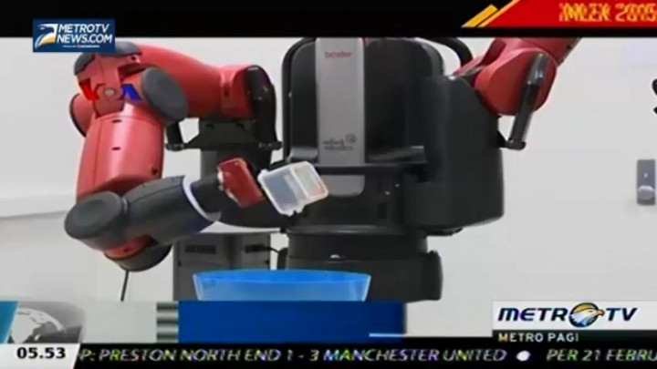 Ilmuwan Amerika Ciptakan Robot Pintar Masak