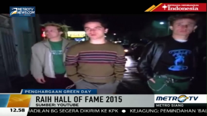 Green Day Masuk Rock and Roll Hall of Fame